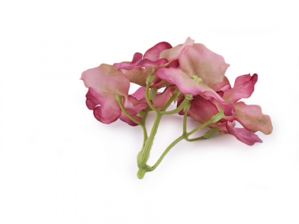 Umělý květ hortenzie