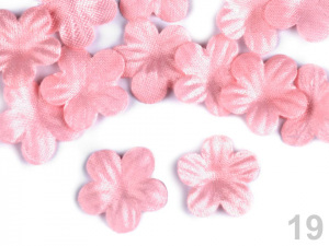 Polotovar k výrobě květů Ø15 mm, Ø16 mm, Ø18 mm saténový