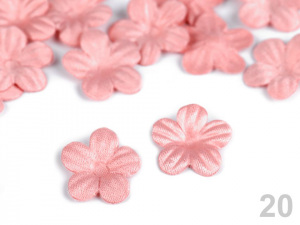 Polotovar k výrobě květů Ø15 mm, Ø16 mm, Ø18 mm saténový