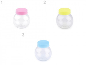 Plastová lahvička 5x5,5 cm šroubovací