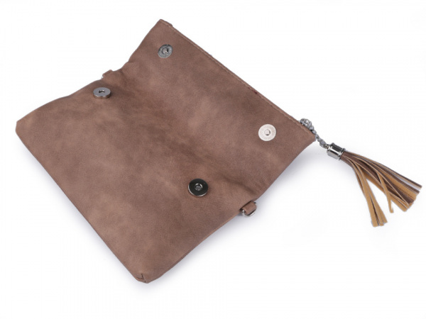 Kabelka překládaná se střapcem 14,5x24 cm