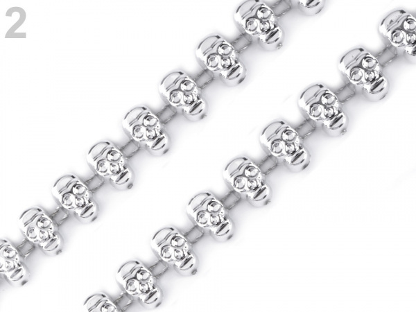 Lebky na šňůře / borta šíře 12 mm