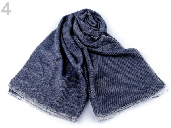 Šála žíhaná 65x200 cm