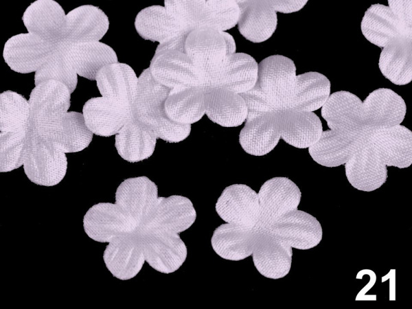 Polotovar k výrobě květů Ø15 mm, Ø16 mm, Ø18 mm saténový