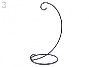 Kovový stojan na aerárium / baňky výška 26 cm