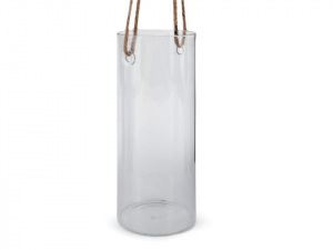 Skleněný válec 8x20 cm aerárium