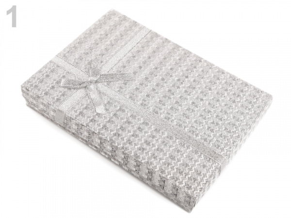 Krabička exklusivní s mašlí 13x18 cm