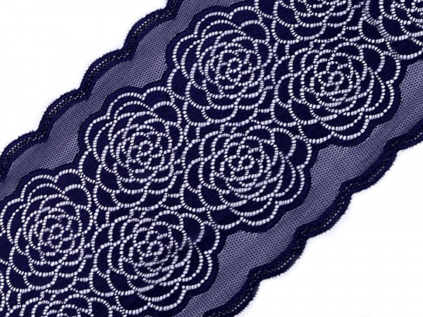 Elastická krajka / vsadka / běhoun šíře 20 cm