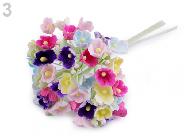 Květ na drátku / polotovar na vývazky Ø25 mm