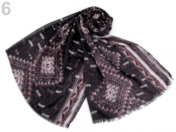 Šála etno 90x180 cm