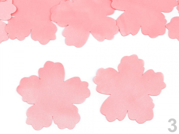 Polotovar k výrobě květů Ø50 mm saténový