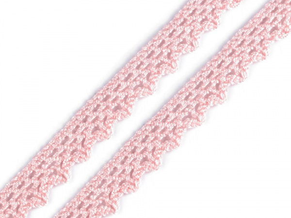 Bavlněná krajka paličkovaná šíře 10 mm