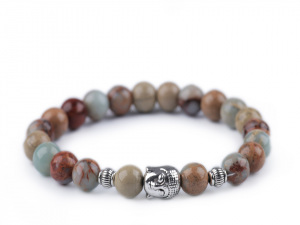 Buddha náramek agalmatolit, dámský