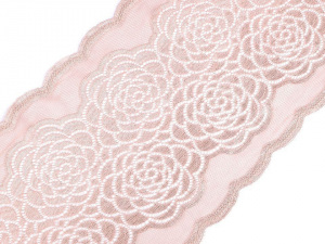 Elastická krajka / vsadka / běhoun šíře 20 cm