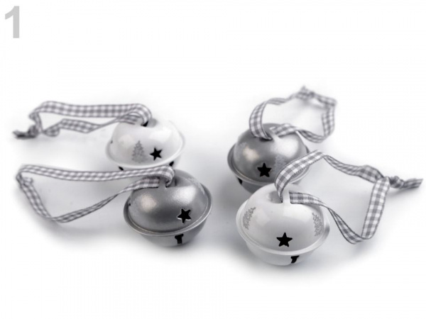 Rolničky srdce, stromeček Ø40 mm