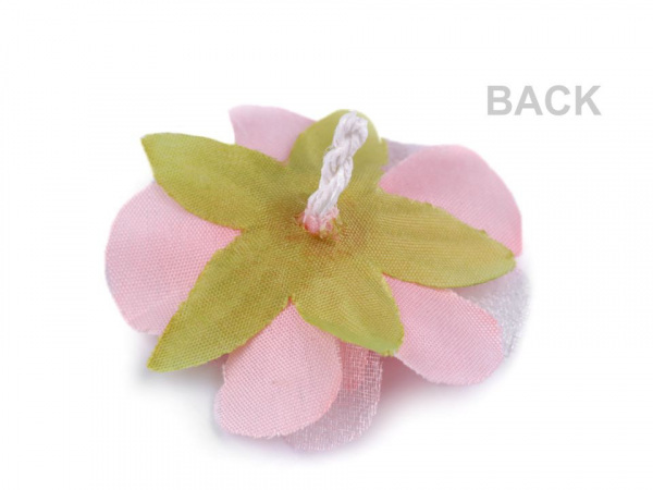 Textilní květ s pestíky Ø55 mm