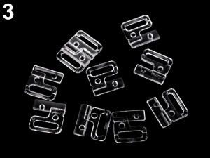 Zapínání plavkové šíře 14 mm plastové