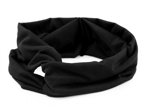 Látková čelenka pin-up překřížená