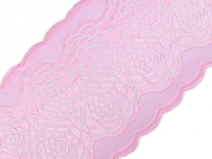 Elastická krajka / vsadka / běhoun šíře 20 cm