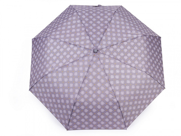 Dámský skládací vystřelovací deštník kapky