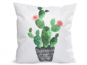 Povlak na polštář kaktus 44x44 cm
