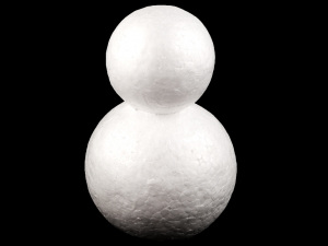 Sněhulák 12x18 cm polystyren