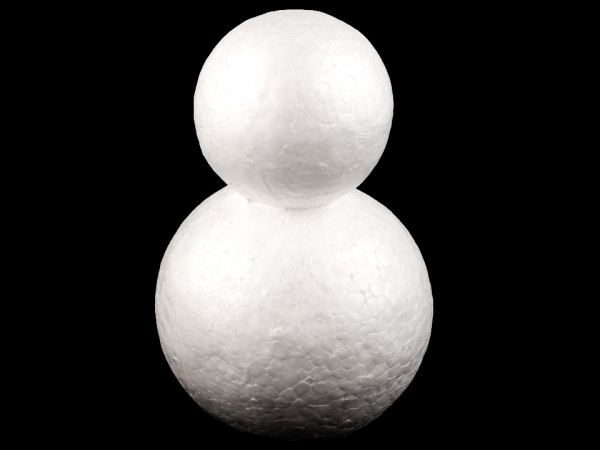 Sněhulák 12x18 cm polystyren