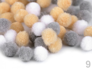 Bambulka mix barev Ø8 a 10 mm