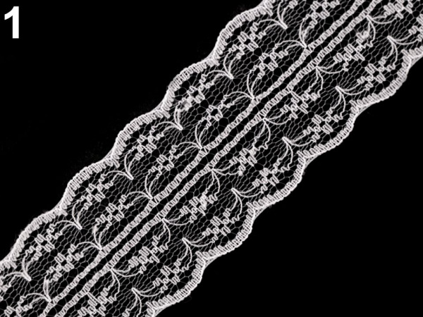 Silonová krajka / vsadka šíře 45 mm