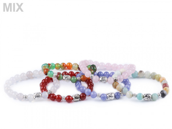 Buddha náramek karneol, dámský