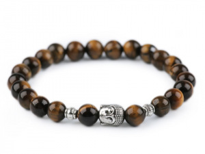 Buddha náramek minerály, pánský