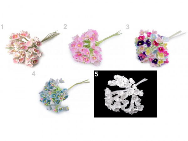 Květ na drátku / polotovar na vývazky Ø25 mm