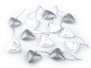 Kovové srdce 35x35 mm