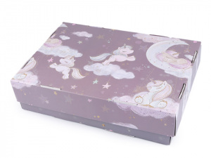 Plechová krabička jednorožec