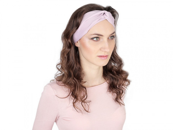 Látková čelenka pin-up překřížená