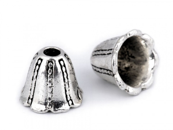 Koncovka na šňůrku / kaplík 10x12 mm