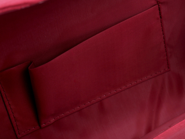 Kabelka - psaníčko saténové s vroubkovanou strukturou 2. jakost