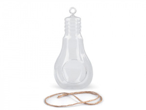 Skleněná žárovka 9x17,5 cm aerárium