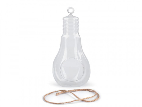 Skleněná žárovka 9x17,5 cm aerárium