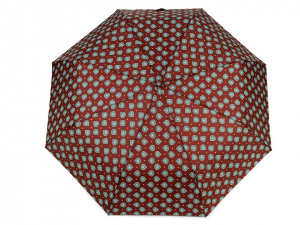 Dámský skládací vystřelovací deštník kapky