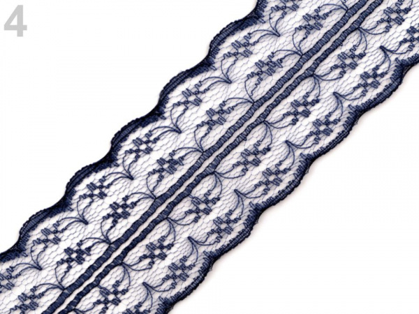 Silonová krajka / vsadka šíře 45 mm