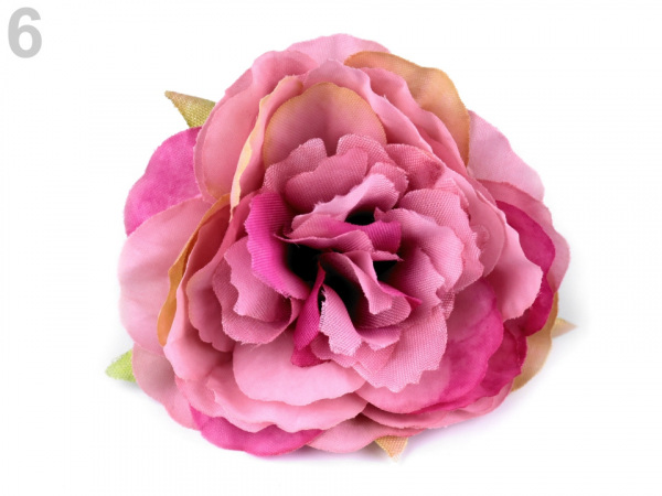 Umělý květ růže Ø6,5 cm