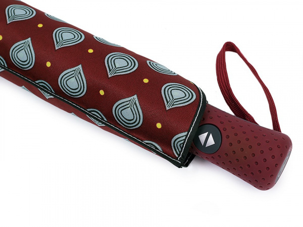 Dámský skládací vystřelovací deštník kapky