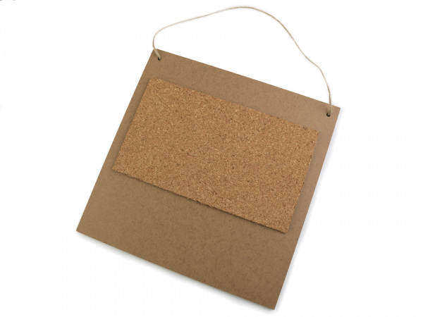 Tabulka s korkem / nástěnka k dozdobení