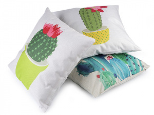 Povlak na polštář kaktus 44x44 cm