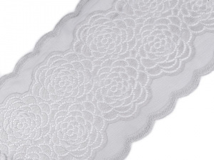 Elastická krajka / vsadka / běhoun šíře 20 cm