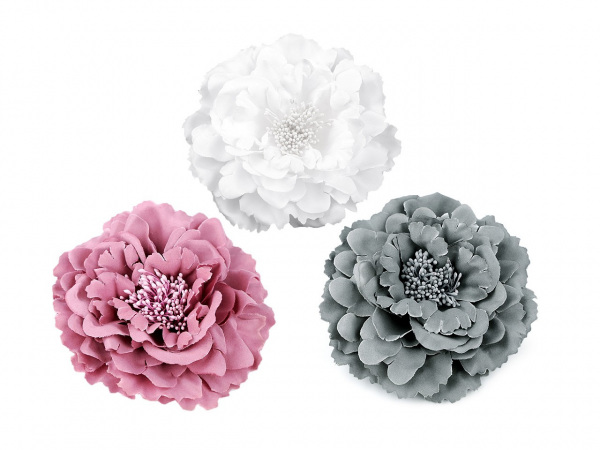 Brož / ozdoba růže Ø11 cm