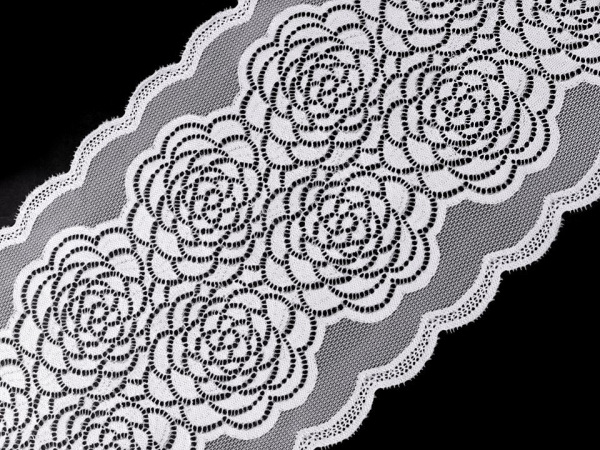 Elastická krajka / vsadka / běhoun šíře 20 cm