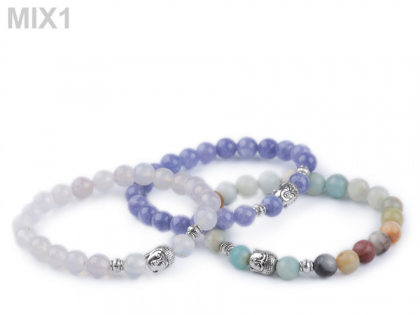 Buddha náramek karneol, dámský