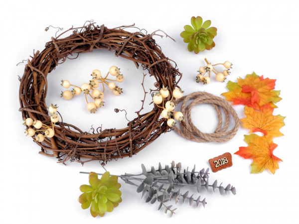 Kreativní sada podzimní věnec